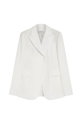 Vit Viskos och Linne Blazer