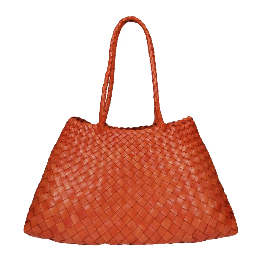 Dragon Diffusion Stijlvolle Leren Tas Orange Dames