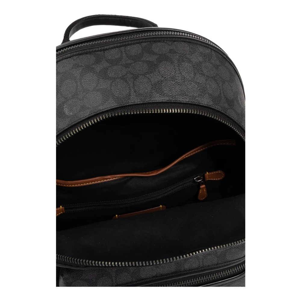 Coach Rugzak met logo Black Heren