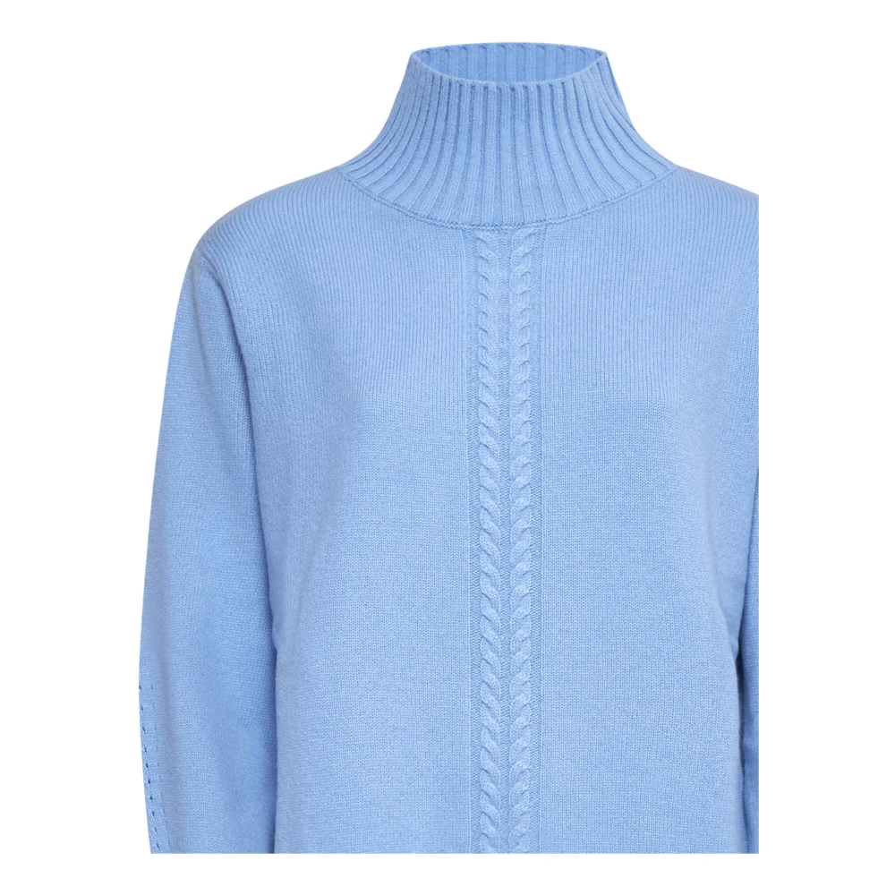 Kaos Heldere Blauwe Sweater Collectie Blue Dames