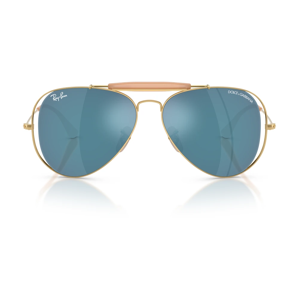 Ray-Ban Unisex Yellow Sunglasses, 58 Mm, Rb3029m Sunglasses