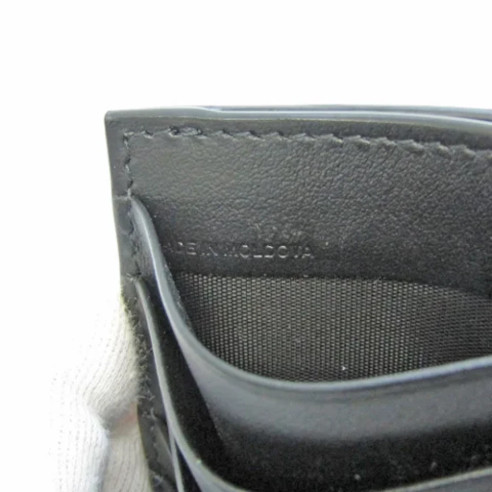 Burberry Vintage Pre-owned Leather wallets Black Dames