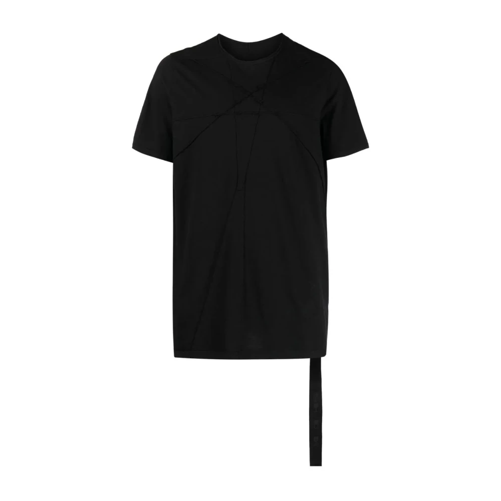 Rick Owens Drkshdw Level Gebreid T-Shirt Zwart Black Heren
