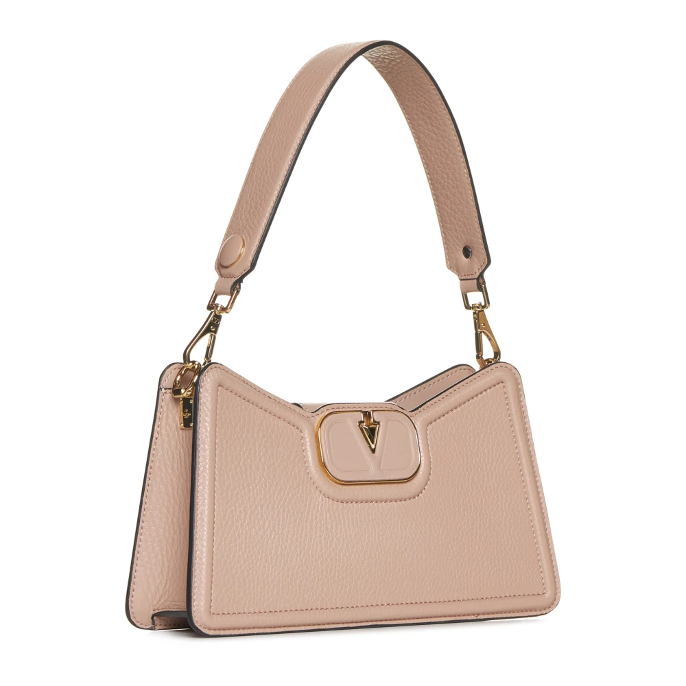 Valentino Garavani Roze VLogo Schoudertas Pink Dames