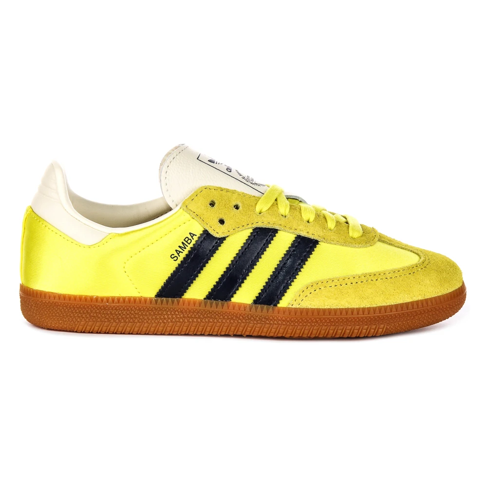 Adidas Women's Yellow Retro 3-Stripes Trainers - Skateboarding - 7 Uk - Sport