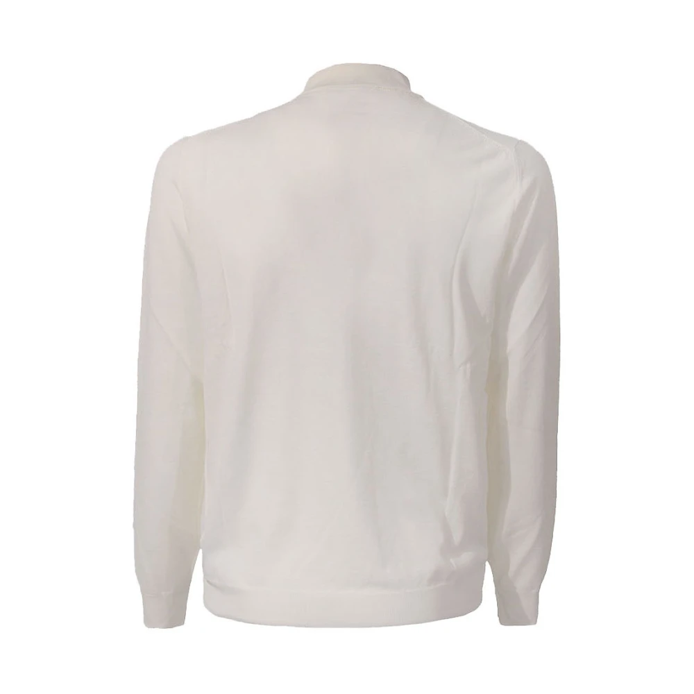 Zanone Flexwool Coltrui Wit White Heren