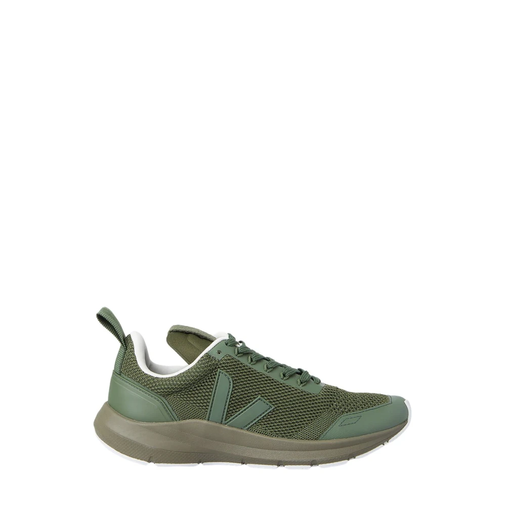Rick Owens Ekologisk Sneaker Veja - Distinkt Stil Green, Dam