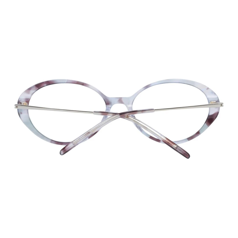 Ana Hickmann Paarse Ovale Volledige-Rand Optische Monturen Purple Dames