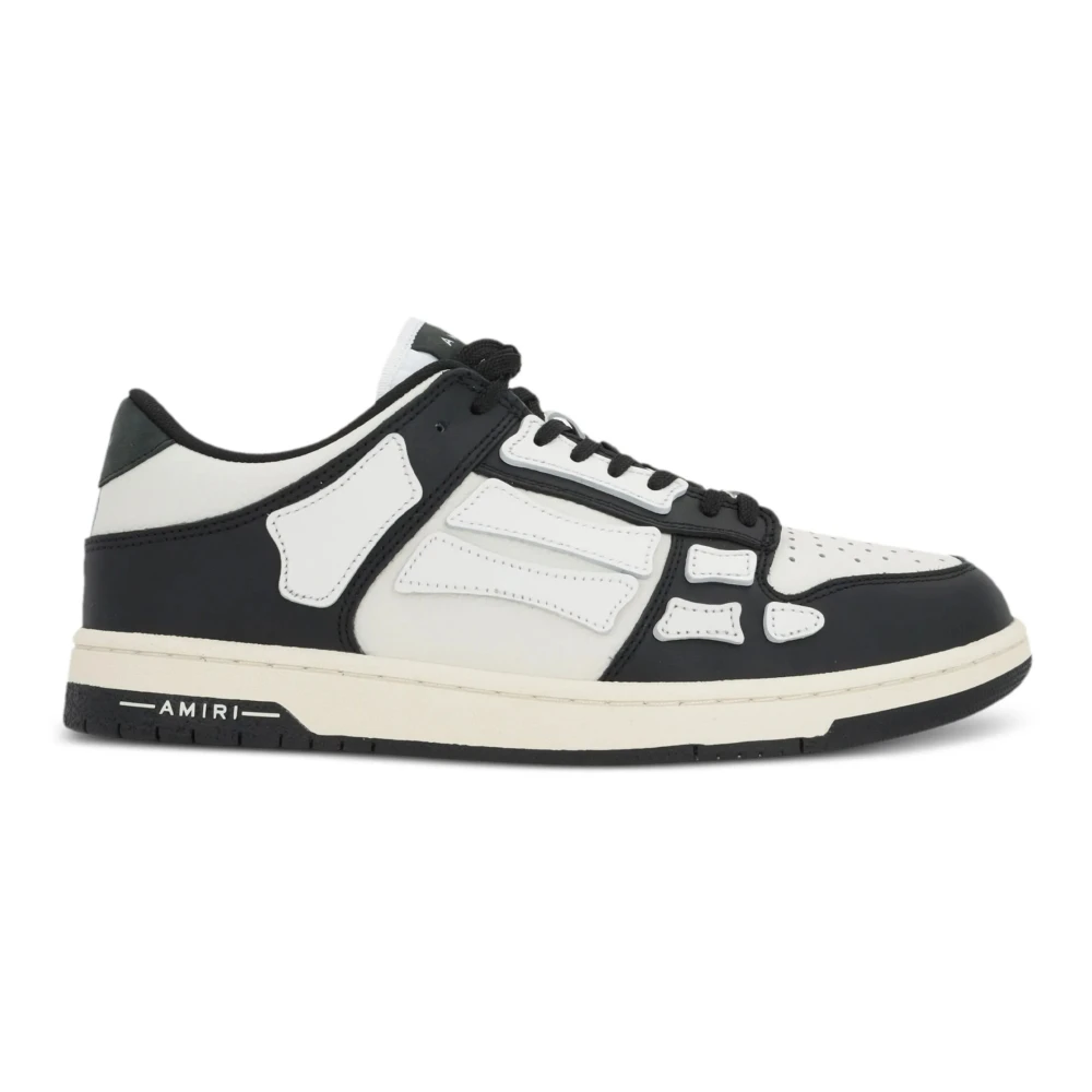 Amiri Men's Black Sneakers, 7 Uk, Skel Top Low
