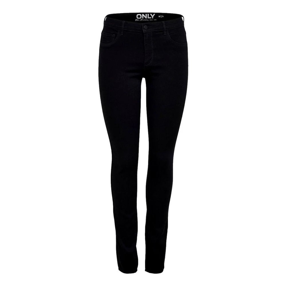 Only Women's Black Slim-Fit Jeans,, Skinny Jeans With Normal Waist Xs L30