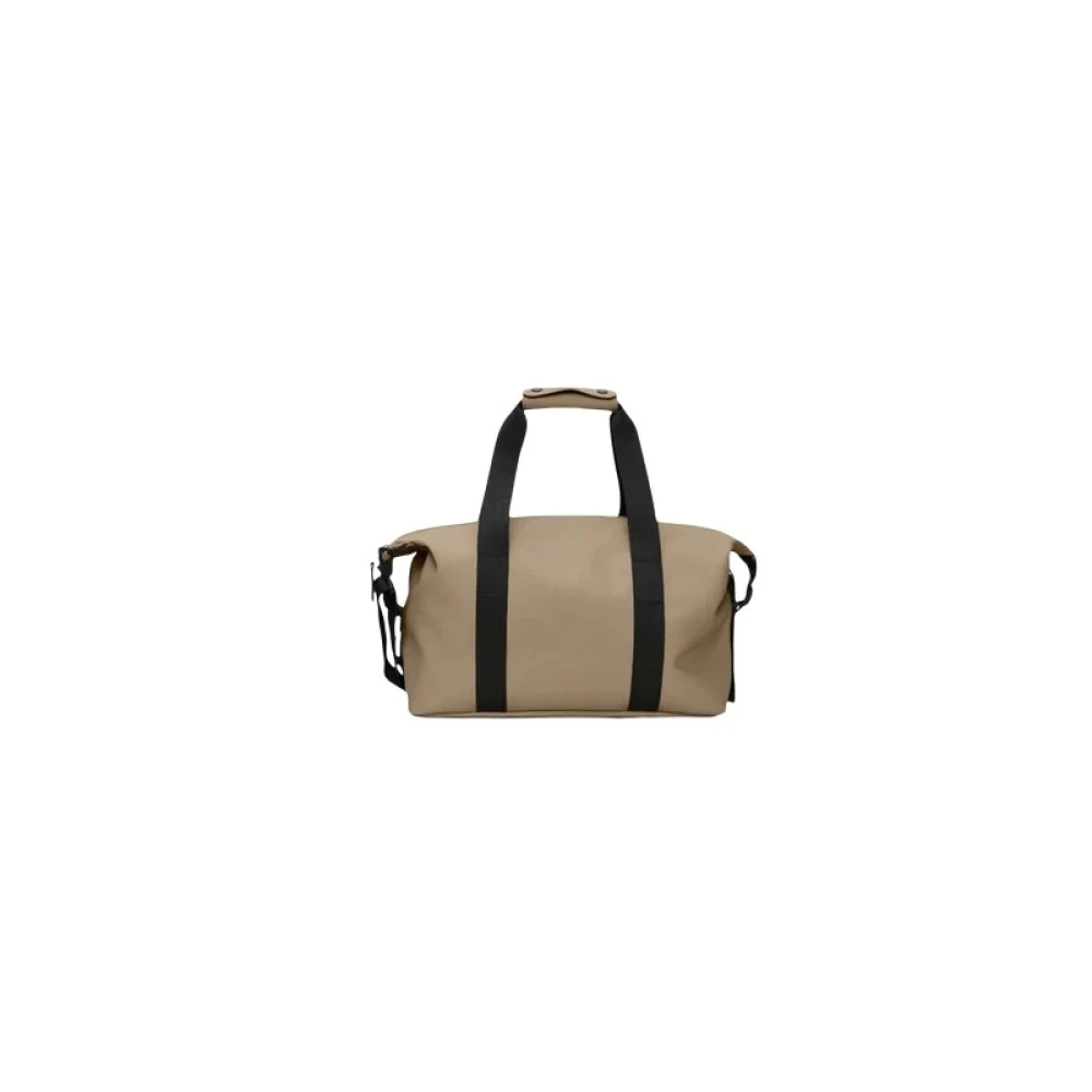 Rains Uomo Beige Borse, Taglia Unica, New,