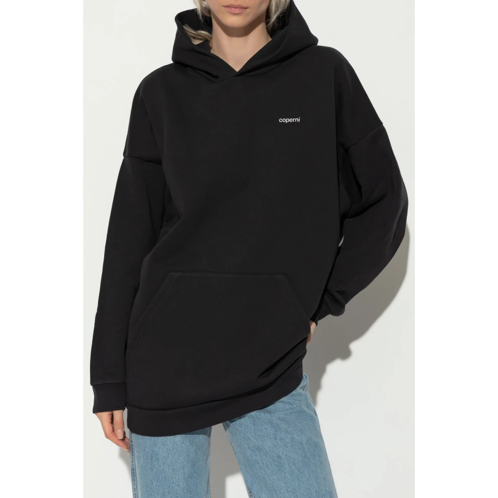 Coperni Capuchonjurk Black Dames