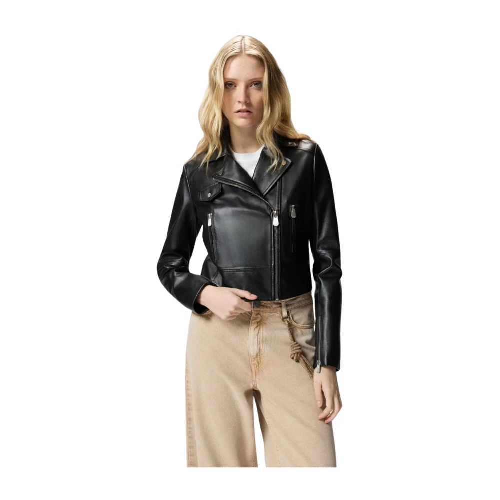 Pinko Mujer Negro Chaquetas, Talla: M