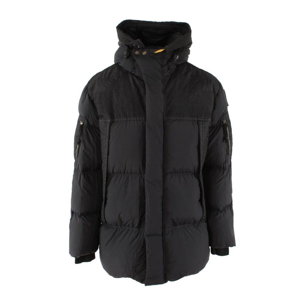 Parajumpers Men's Gray Winter Jackets, L, Rescue Puffer Jacket