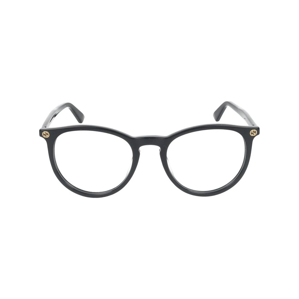 Gucci Women's Black Glasses, 50 Mm, Transparent Eyeglasses Gg0027o 001