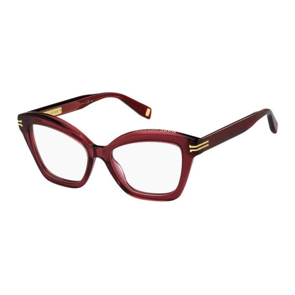 Marc Jacobs Red Glasses, Female, 51 Mm, Stylish Eyeglasses In Blue