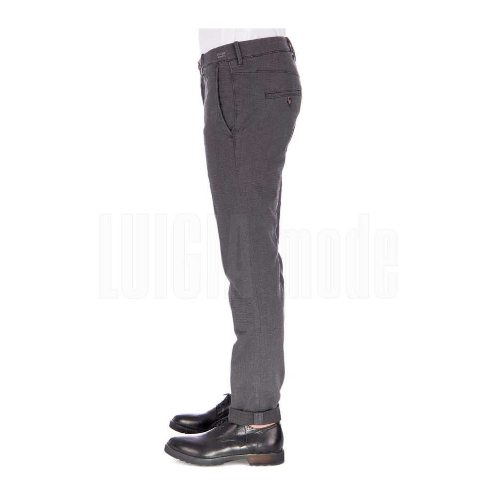 Jacob Cohën Klassieke Comfortabele Solide Broek Gray Heren