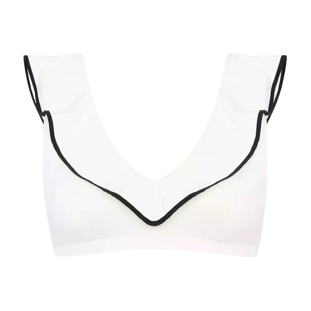 Marysia Witte Bikini Top Schuim White Dames