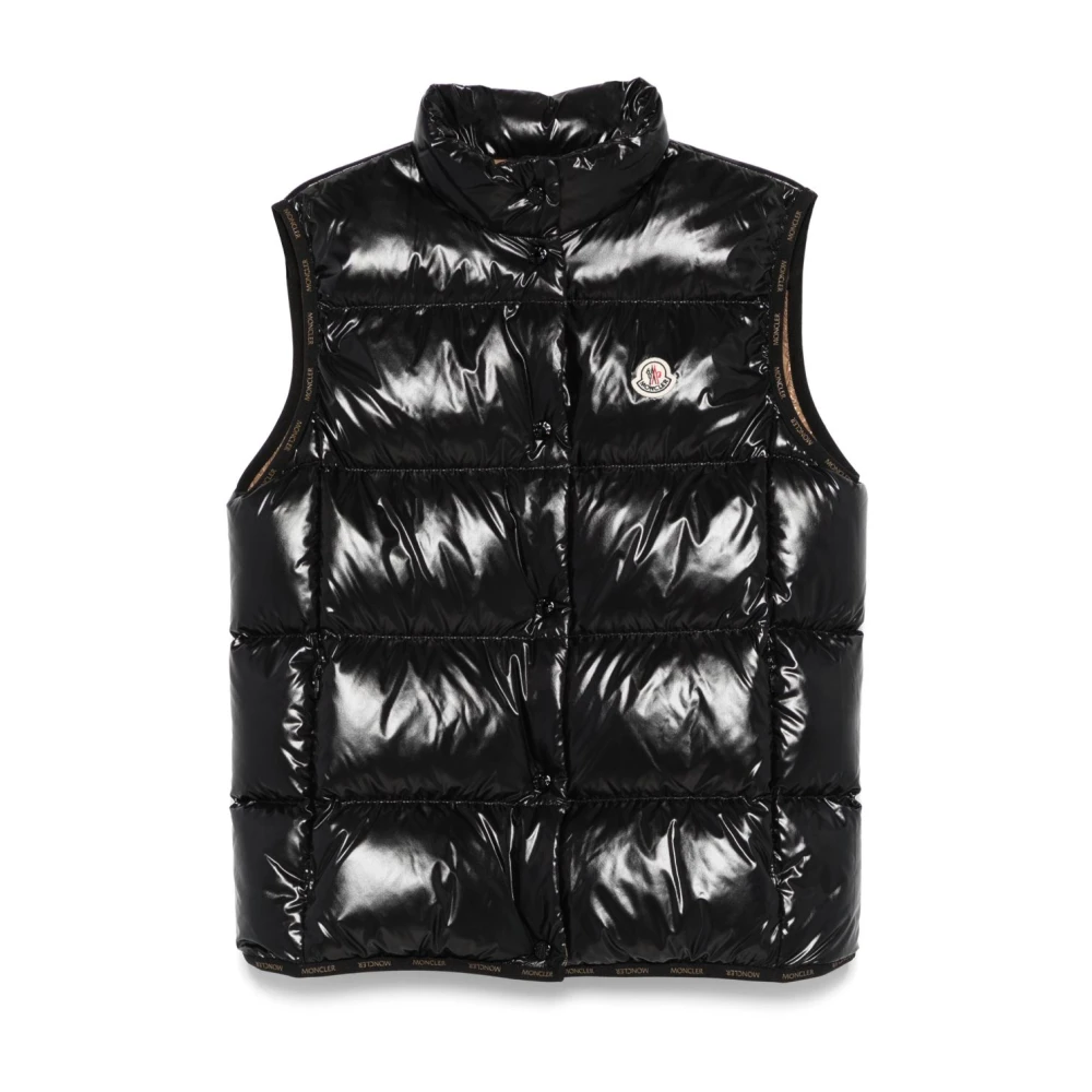 Moncler - Jackets > Vests - Black - Moncler - Modalova