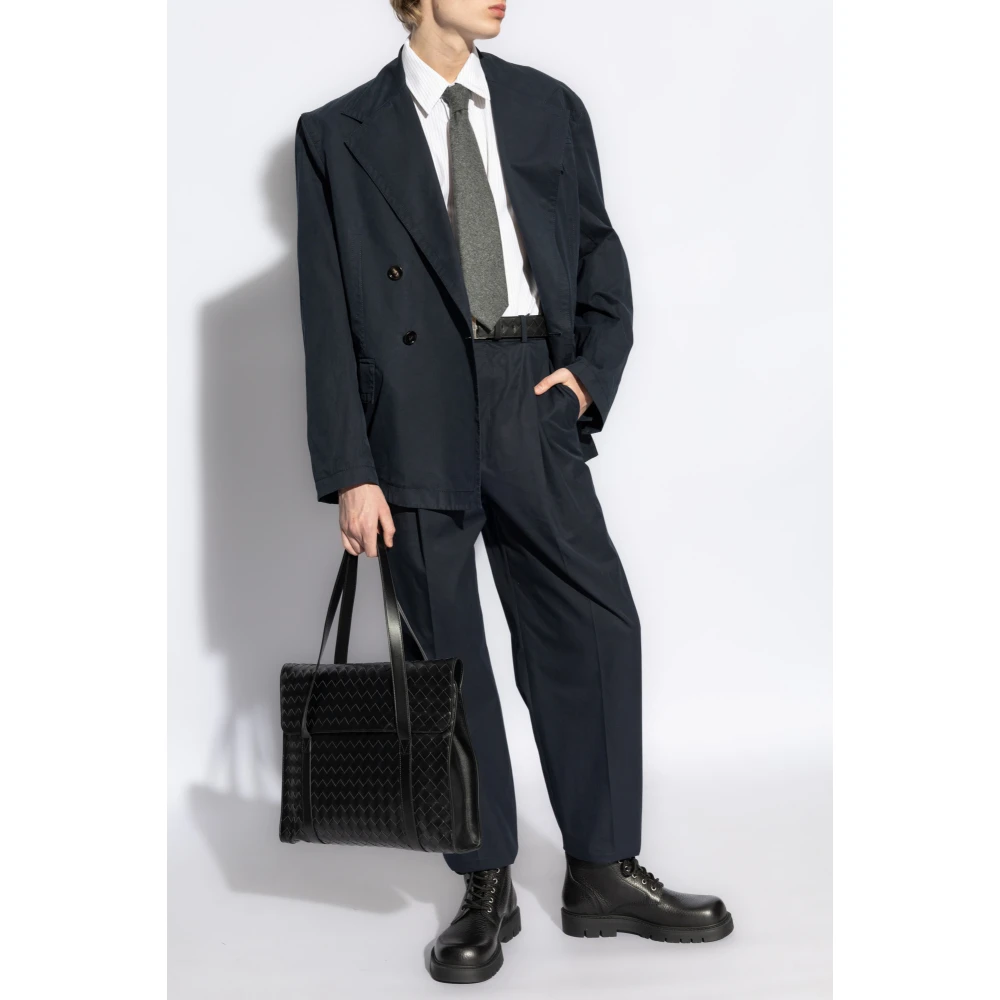 Bottega Veneta Dubbelbreasted jas Blue Heren