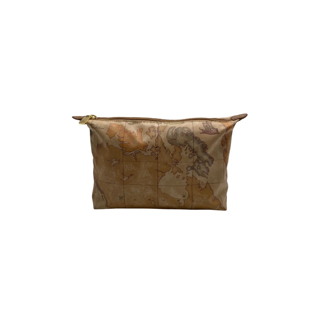 Alviero Martini 1a Classe Geo Classic Pochette Tas Beige Unisex