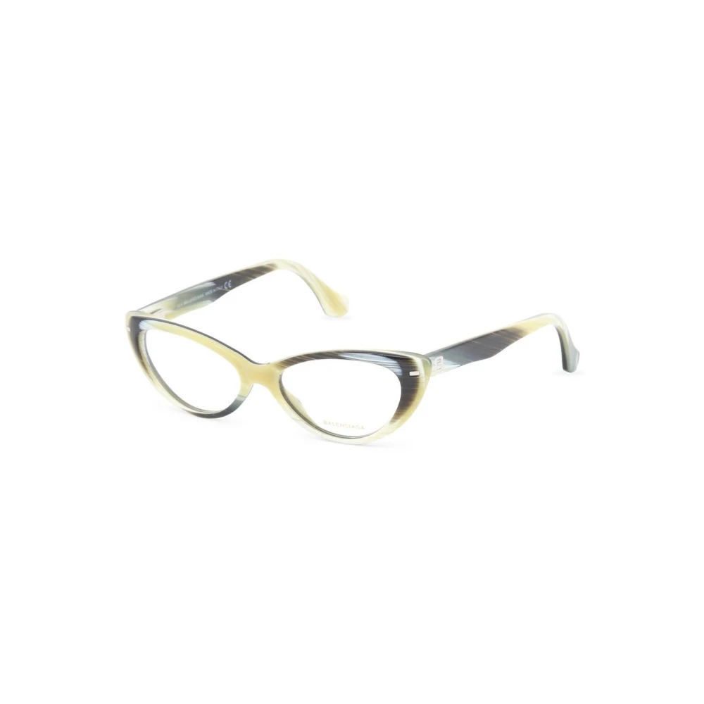 Balenciaga Gele Cat Eye Optische Monturen Multicolor Dames