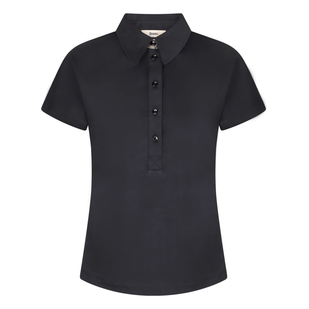 Herno - Tops > Polo Shirts - Blue - Herno - Modalova