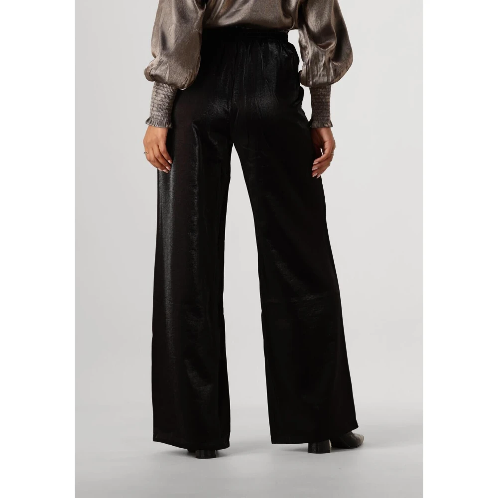 Nukus Elegante Zwarte Broek voor Vrouwen Black Dames