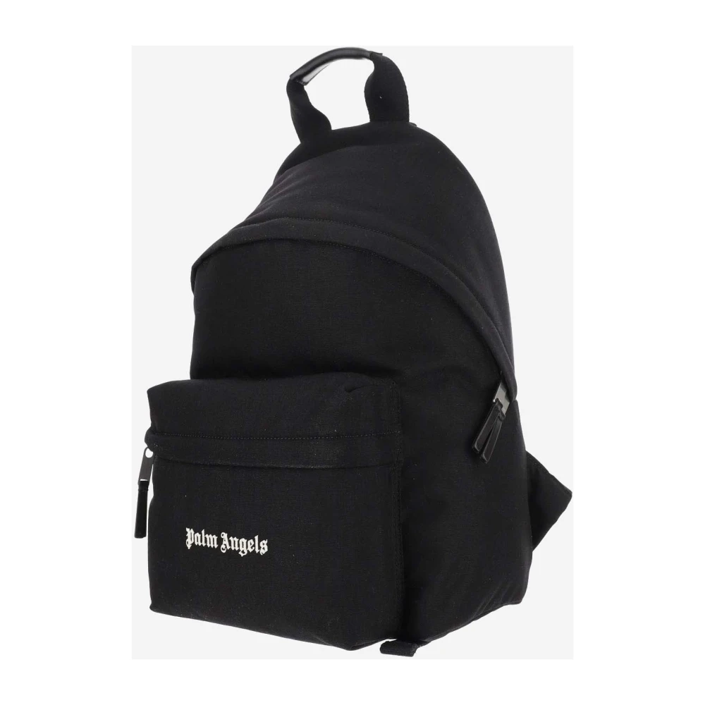 Palm Angels Stijlvol Zwart Stoffen Jas Black Heren