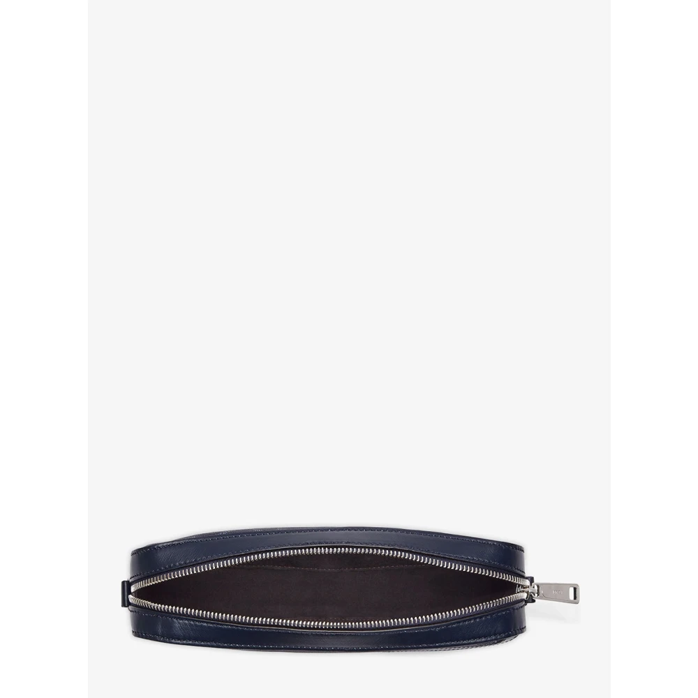Fendi Blauwe Denim Compacte Schoudertas Blue Heren