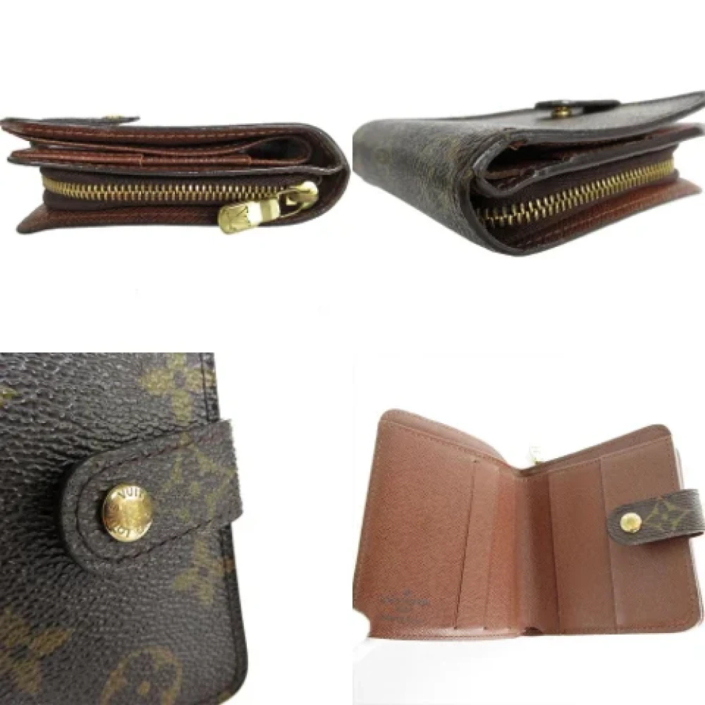 Louis Vuitton Vintage Pre-owned Canvas wallets Brown Dames