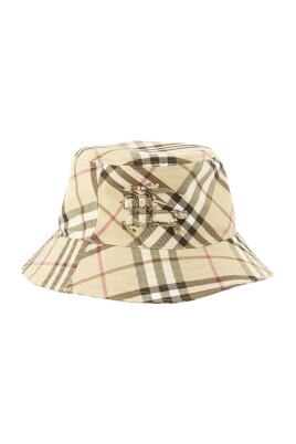 checkered-beige-bob-hat