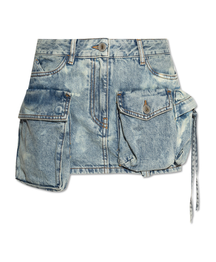 short-denim-cargo-skirt