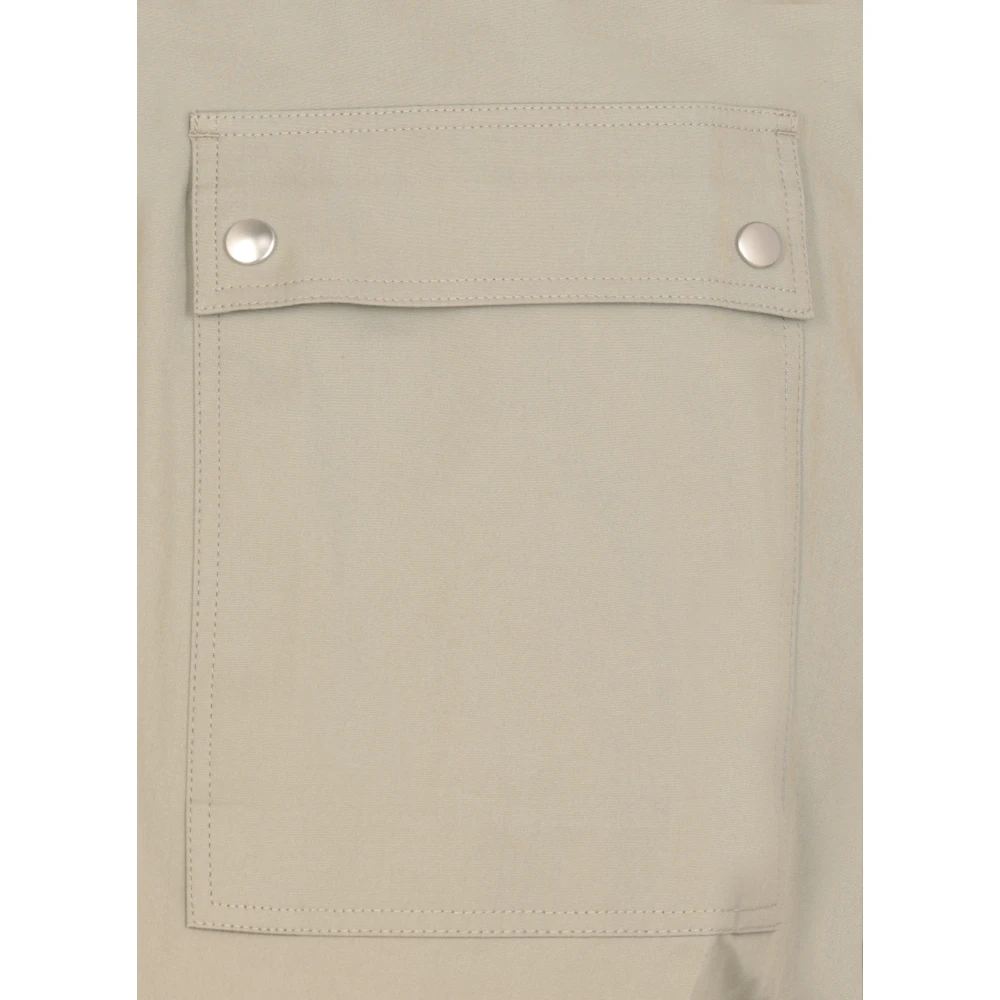 Rick Owens Katoenen Bermuda Shorts met Elastische Tailleband Green Heren