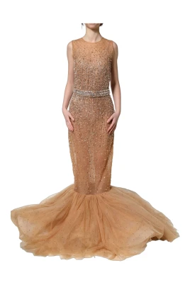 Sleeveless Mermaid Gown