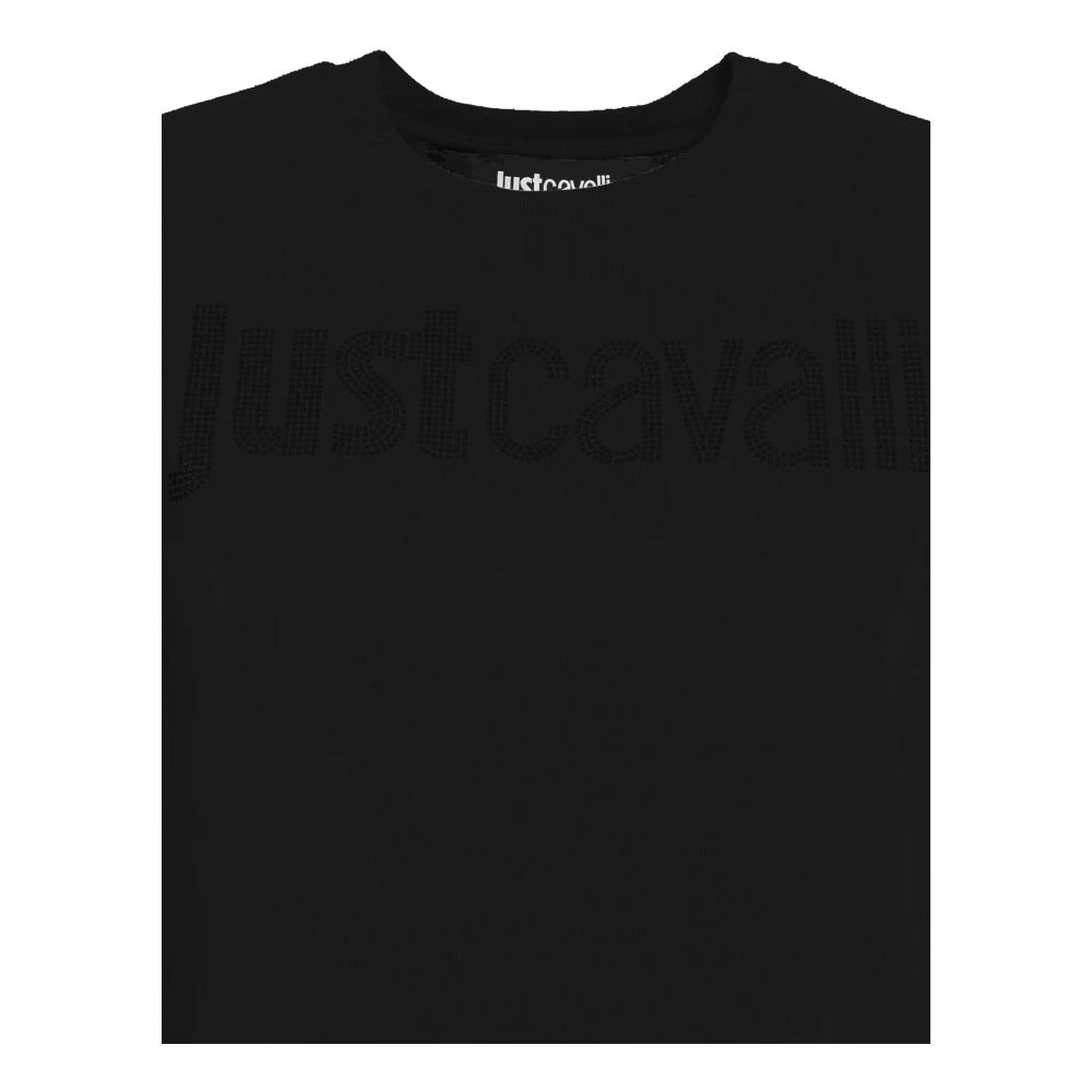 Just Cavalli T-shirts en Polos Black Dames