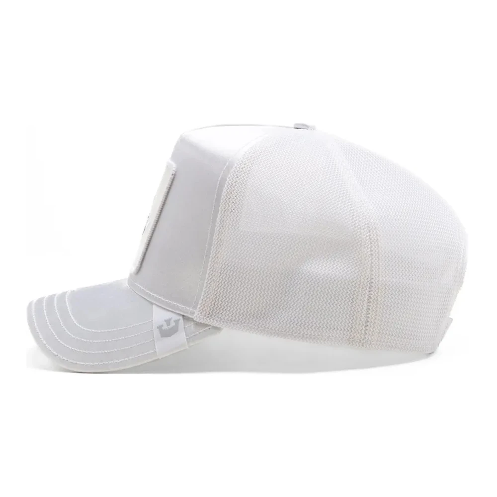 Goorin Bros Witte satijnen trucker cap met rendier White Heren