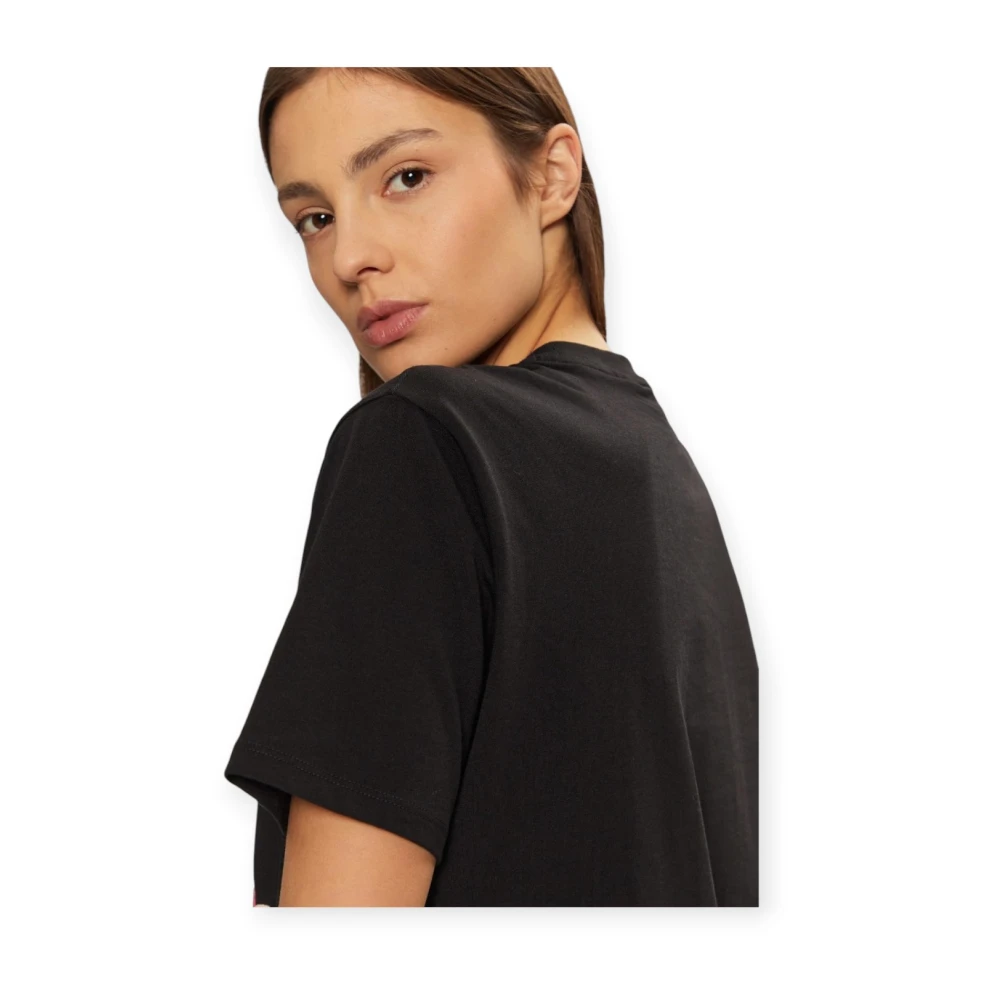 Guess Katoenen T-shirt Black Dames