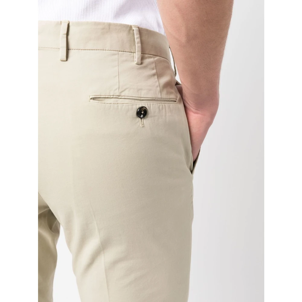 PT Torino Beige Casual Broek Beige Heren