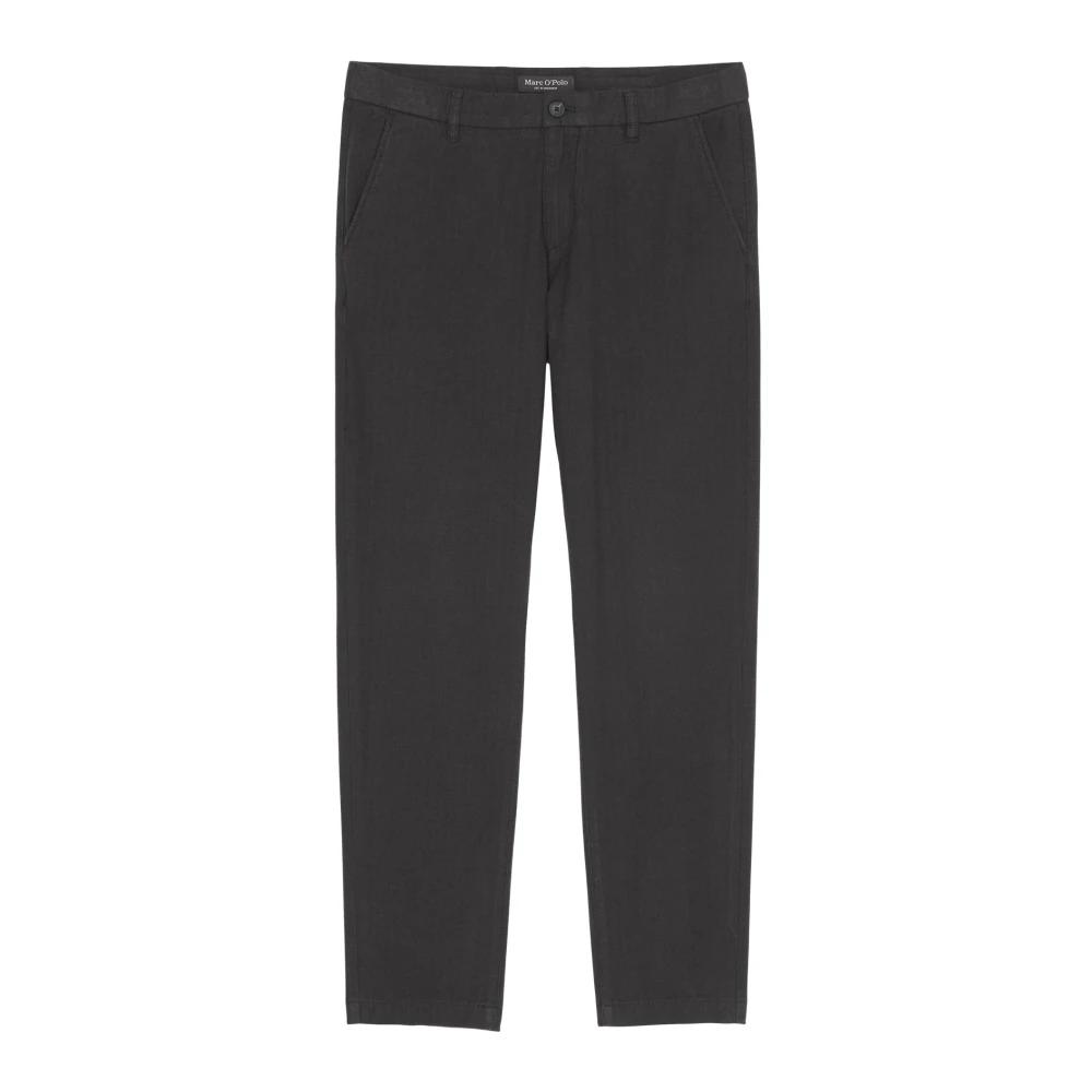 Marc O'Polo Broek model Osby jogger tapered Gray Heren