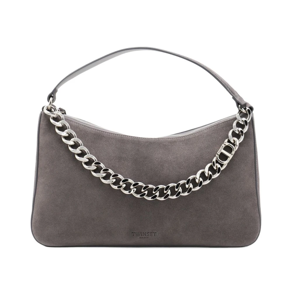 Twinset Gray Handbags, Female, One Size, Stylish Bags Collection