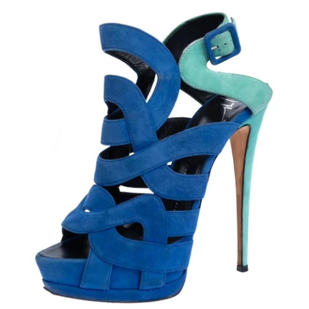 Zanotti clearance bleu daim