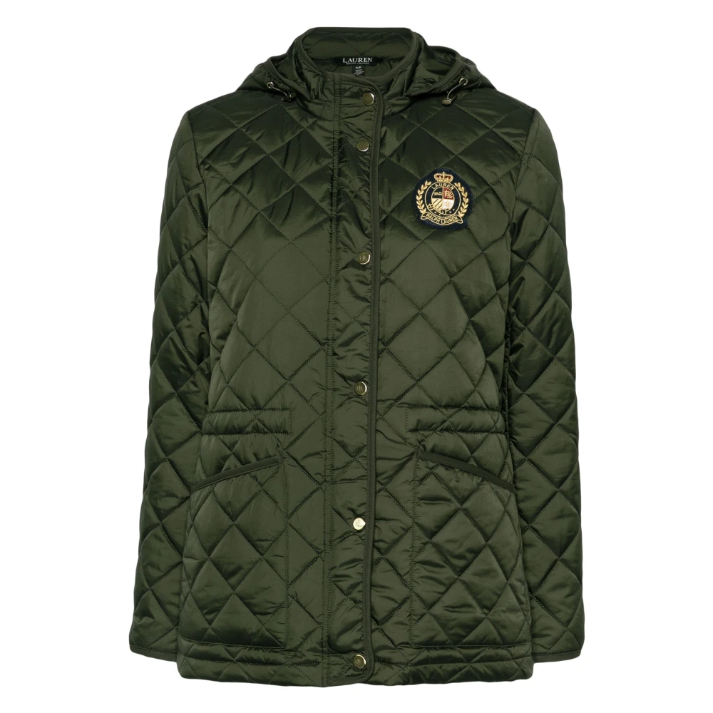 Ralph Lauren Geïsoleerde Winterjas Green Dames