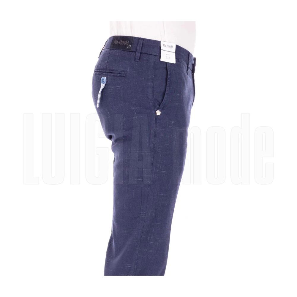 Re-Hash Stijlvolle Herenbroek Blue Heren