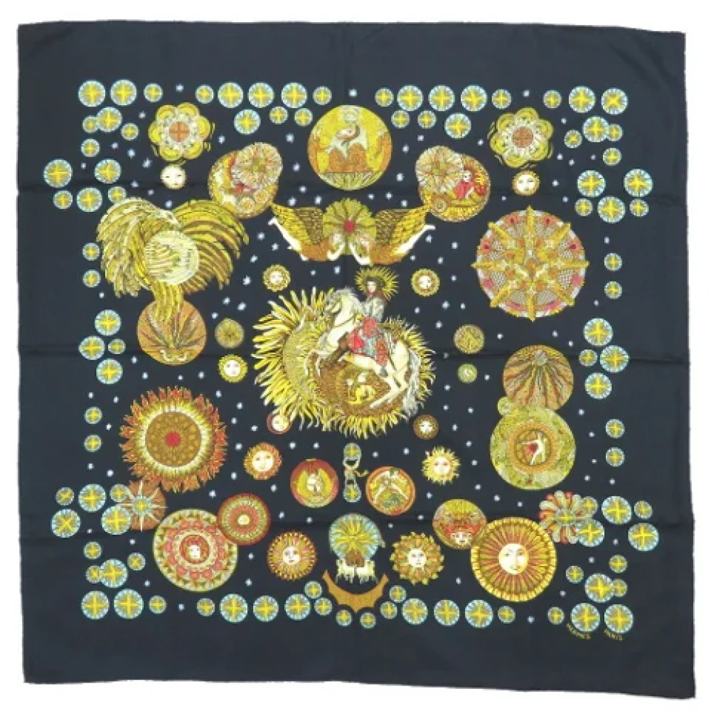 Pre-owned > Pre-owned Accessories > Pre-owned Scarves - - Hermès Vintage - Modalova
