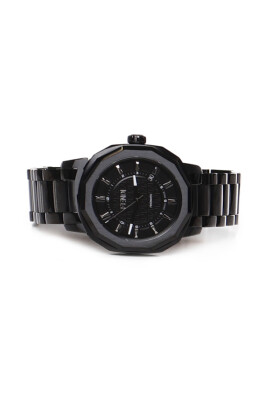 black-stainless-steel-geometric-watch