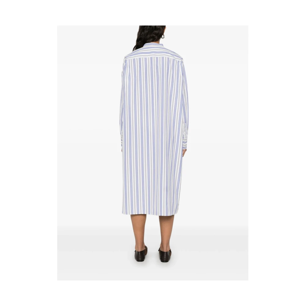 Soeur Gestreepte Jurk met Knopen en Splitten Multicolor Dames