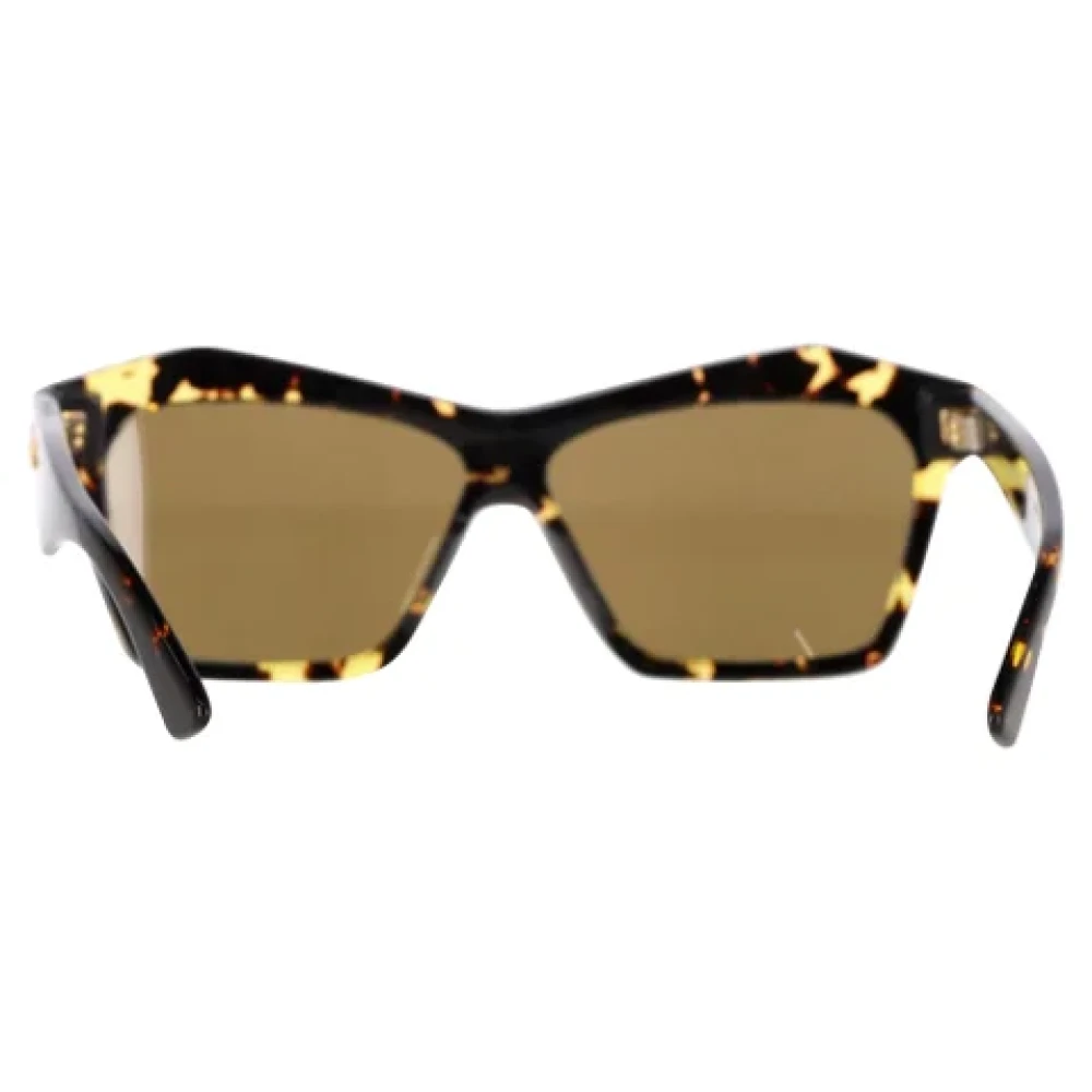 Bottega Veneta Vintage Pre-owned Acetate sunglasses Brown Dames