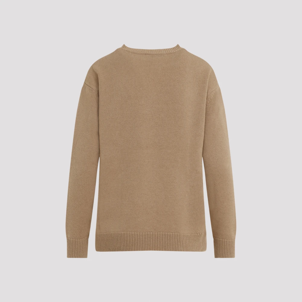 Max Mara Bruine Trui voor Vrouwen Aw24 Brown Dames