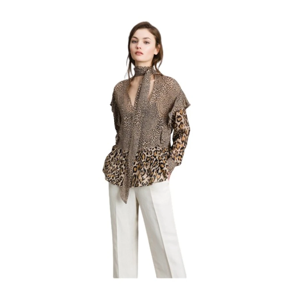 Twinset Women's Multicolor Blouses, S, Blouses Shirts